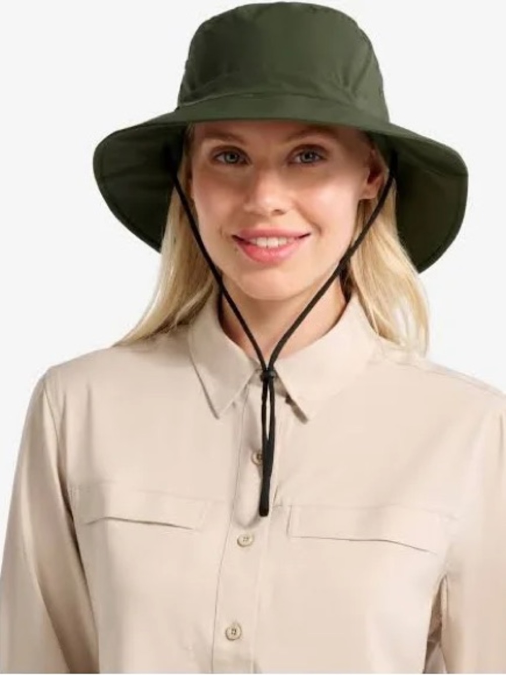 REI Sahara Bucket Hat with Chin Strap